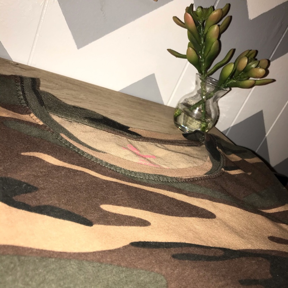 Game Winner Ladies Camoflauge Shirt